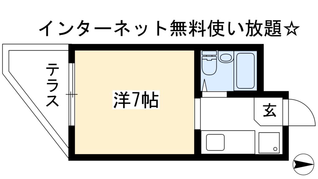 レジデンス太田Ⅰ 間取り