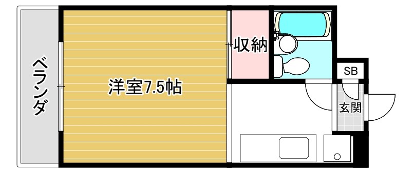 洛北館 間取り