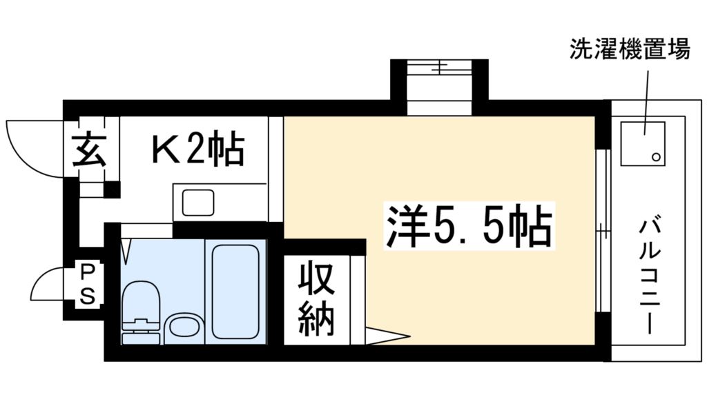 日の出ハイツ 間取り