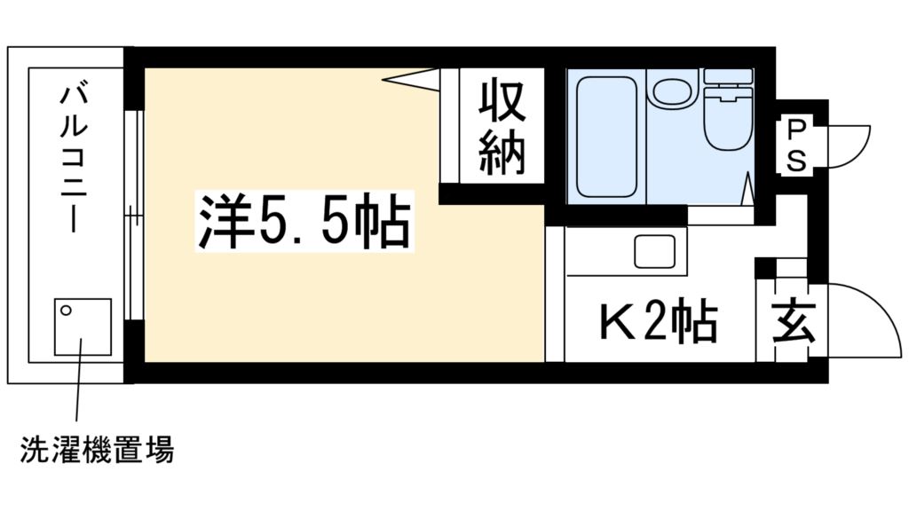 日の出ハイツ 間取り