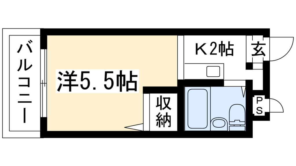 日の出ハイツ 間取り