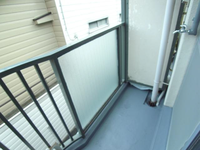 日の出ハイツ ベランダ