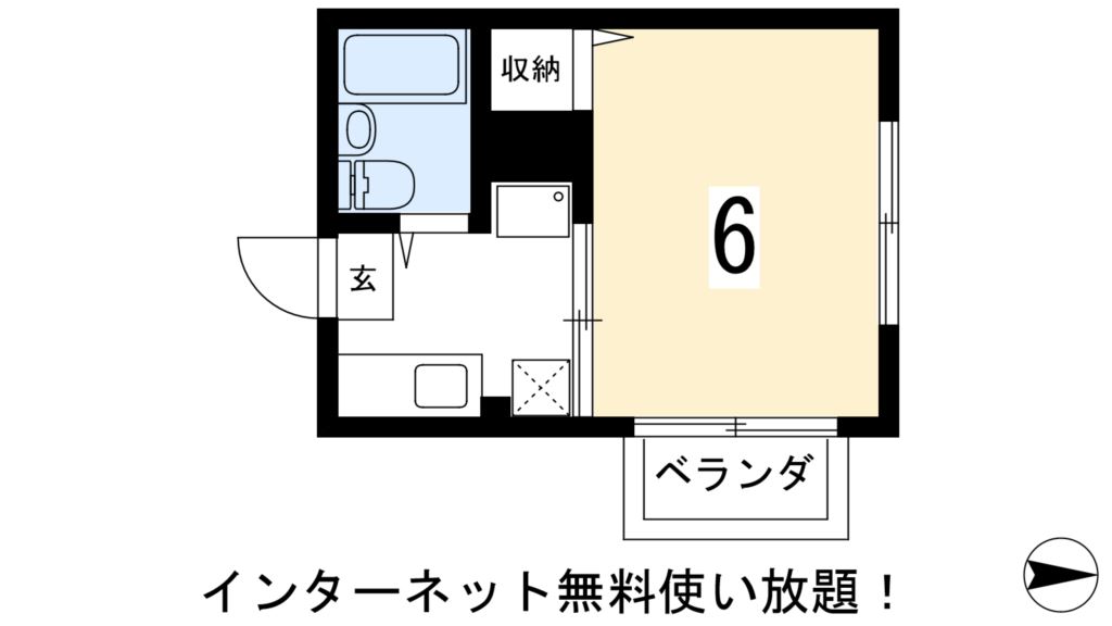 プレ－ル北白川 間取り
