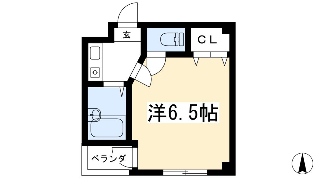 平行マンション 間取り