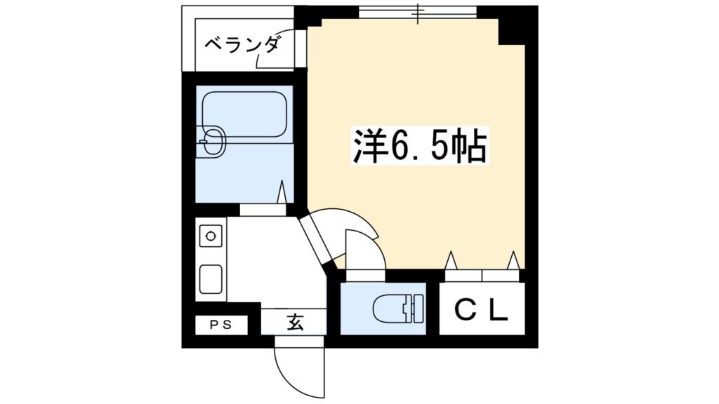 平行マンション 間取り