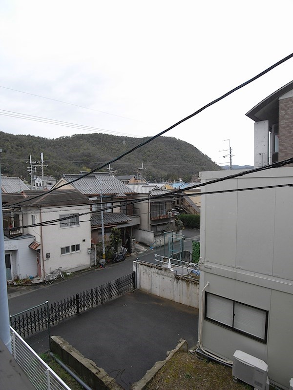 平行マンション 眺望