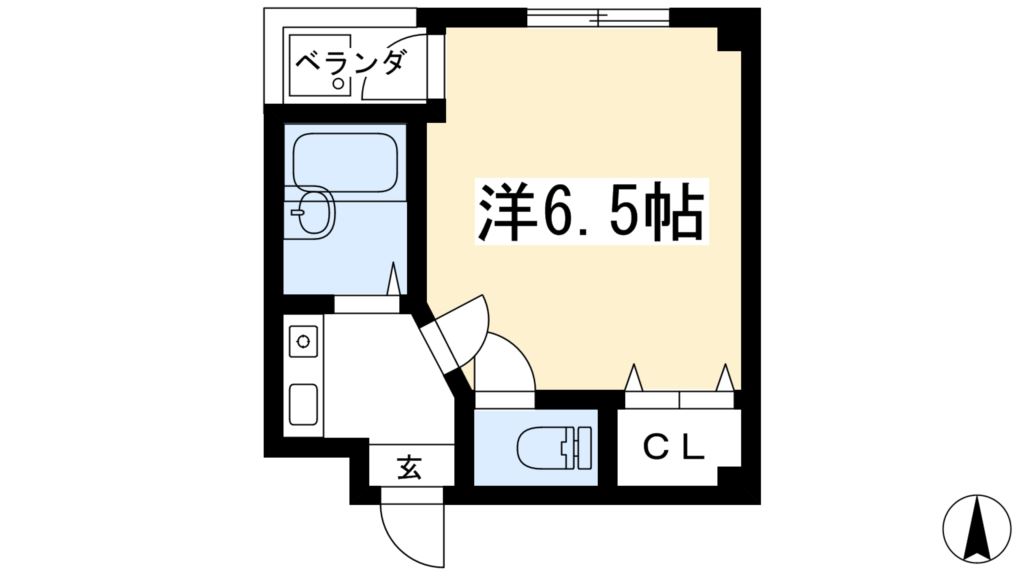平行マンション 間取り