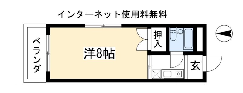 プロムナード宝ヶ池 間取り