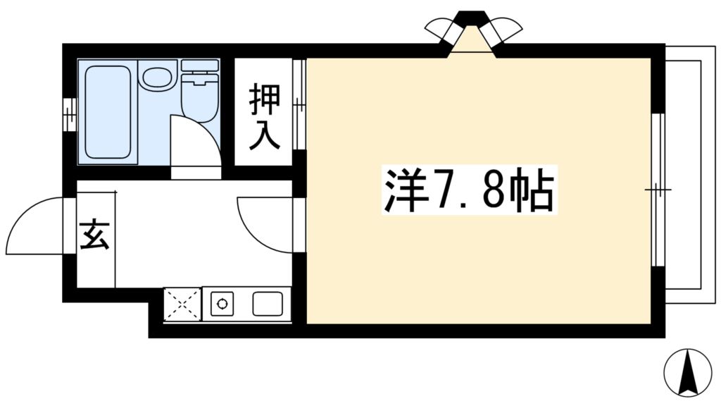 TWIN　Ⅰ 間取り