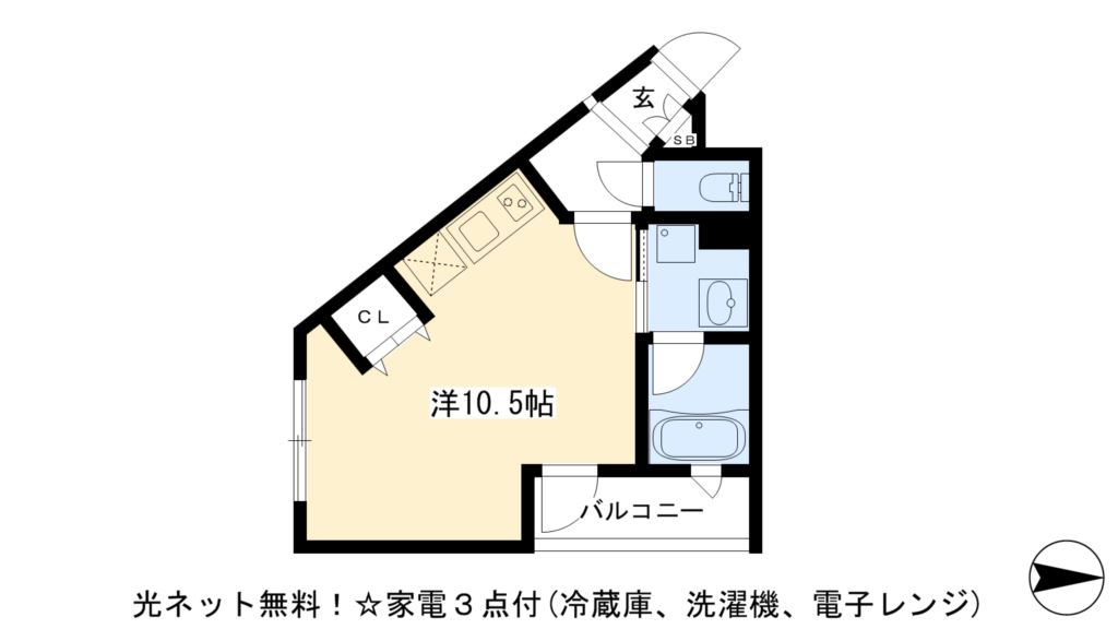 メゾンベール 間取り