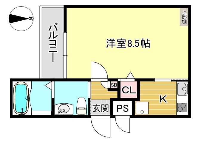 グランレスト西院 間取り