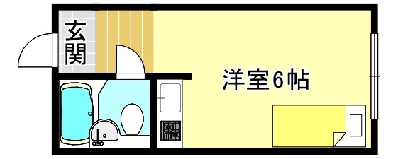 カレッジアンハウス玄琢 間取り