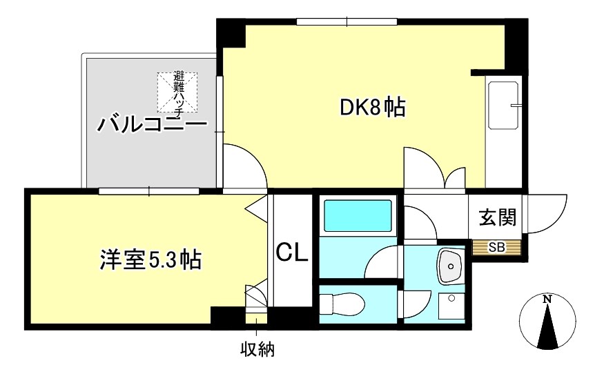 ルミエール出町柳 間取り