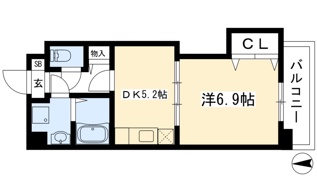 八番館 間取り