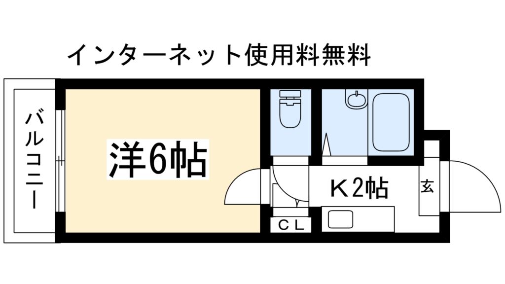 ファミリエ北白川 間取り