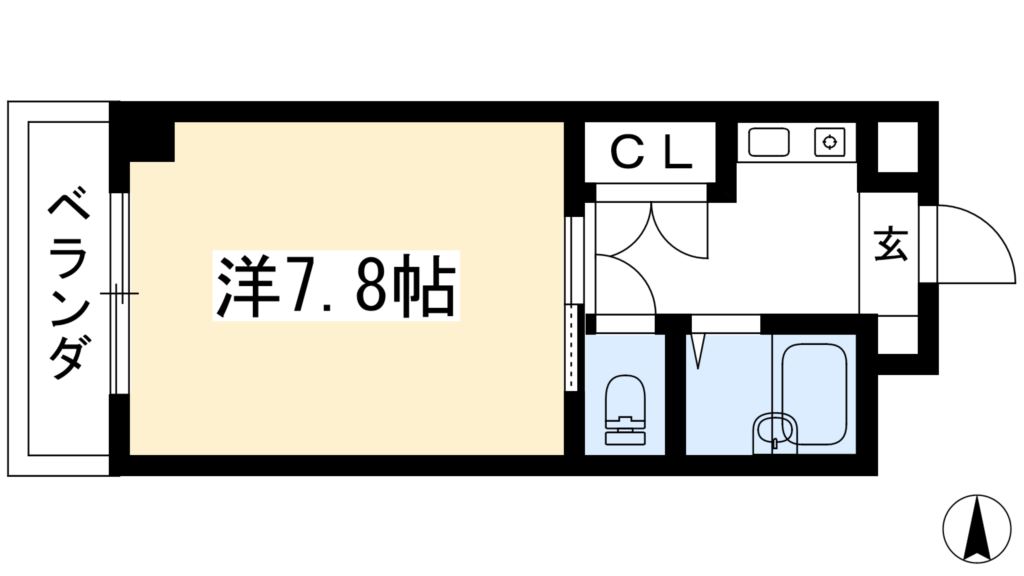 グレーシャス23 間取り