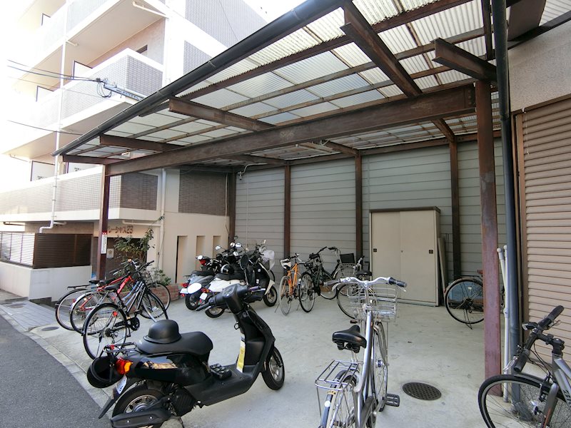 グレーシャス23 駐輪場
