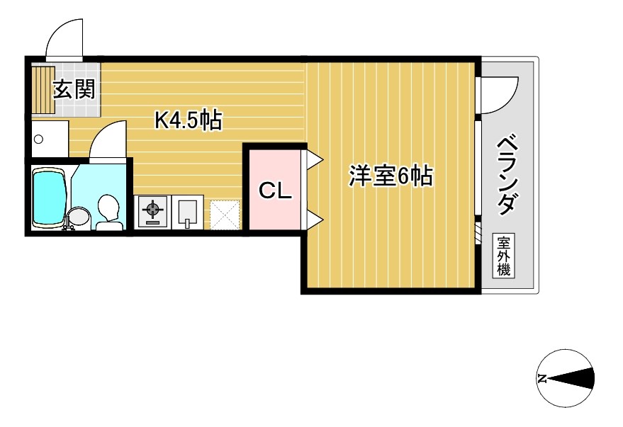 アザレアコーポ 間取り