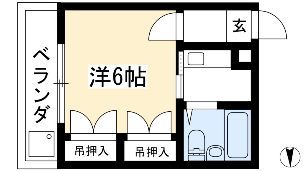 DOL-PHINⅠ 間取り
