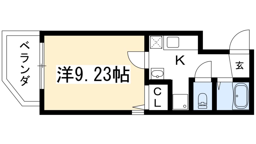アステー洛北 間取り
