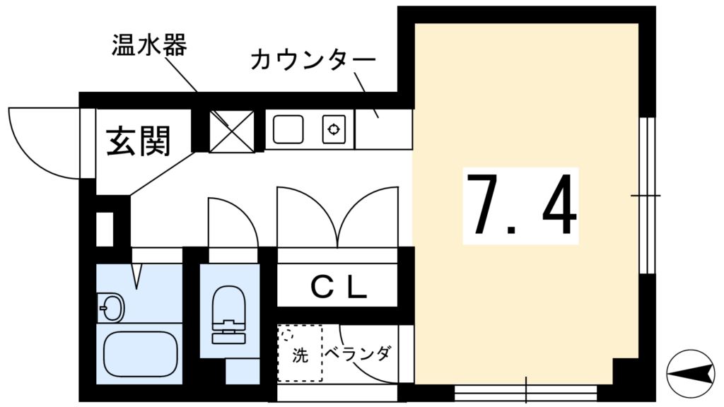 シェモアⅡ 間取り