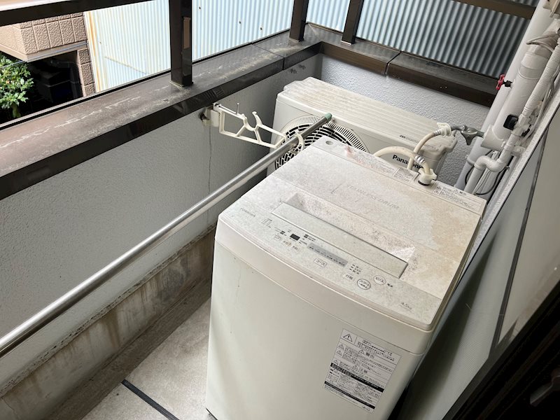 ハイツ中御門 ベランダ