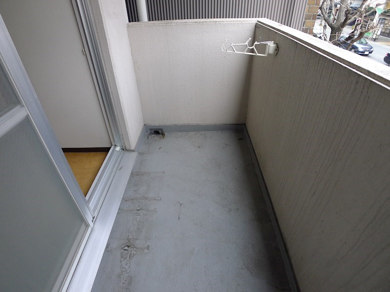 奥田河原町ビル ベランダ