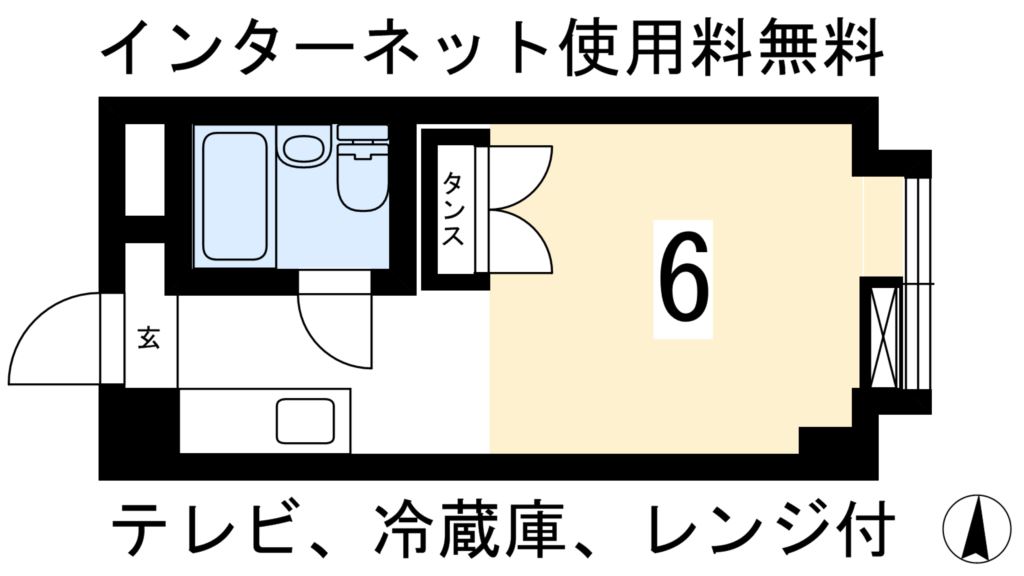カサデソーラ白川 間取り