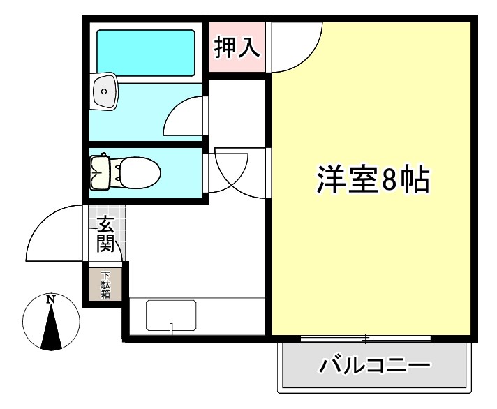 ナイス市原24 間取り