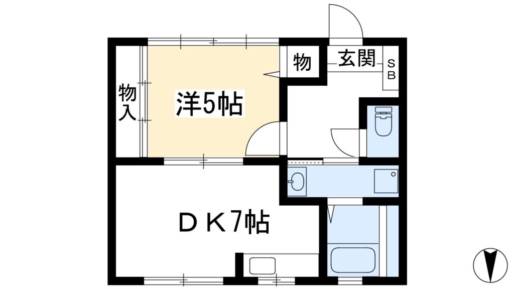 プルーリオン下鴨 間取り