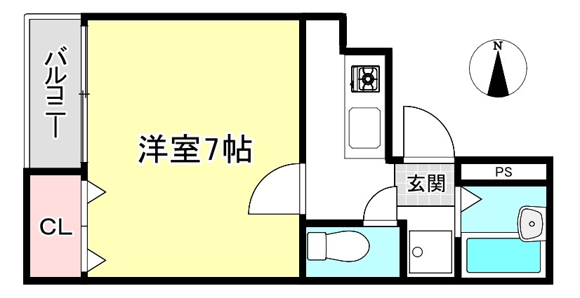 ドミール北山 間取り