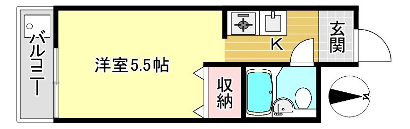 ハイツ協栄 間取り