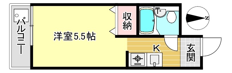 ハイツ協栄 間取り