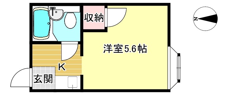 ハイツ鳳 間取り
