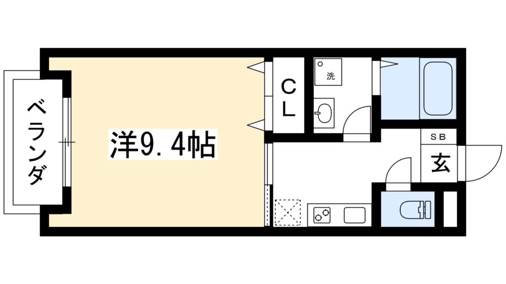 ベルリード下立売 間取り