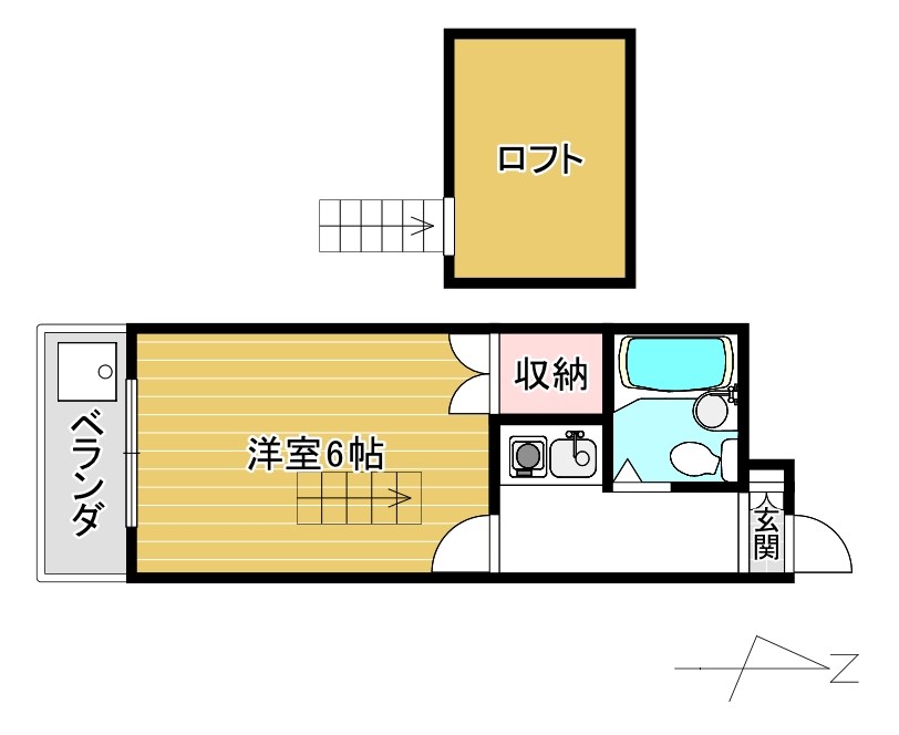 AXISⅠ 間取り