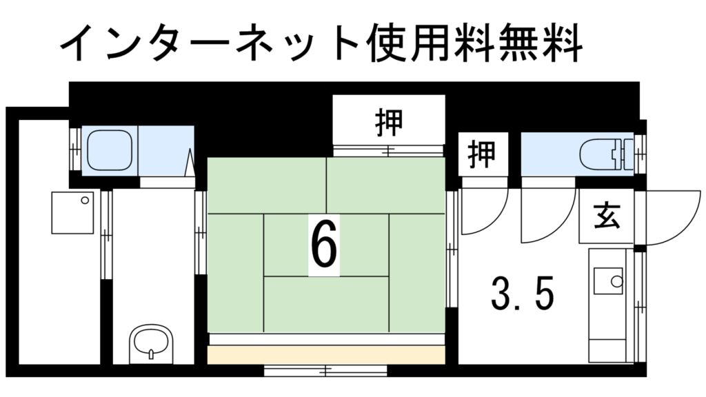 西野荘 間取り