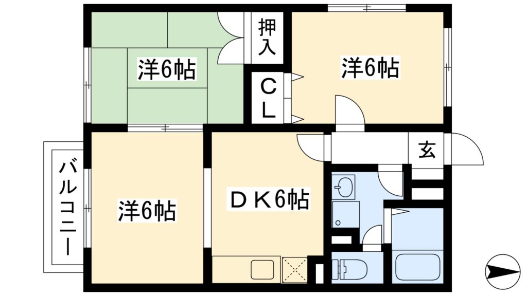 京都府京都市左京区静市市原町208・209-1・209-2 間取り