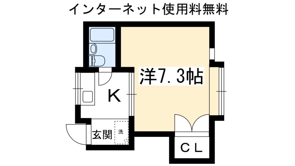 コーポ島祝 間取り