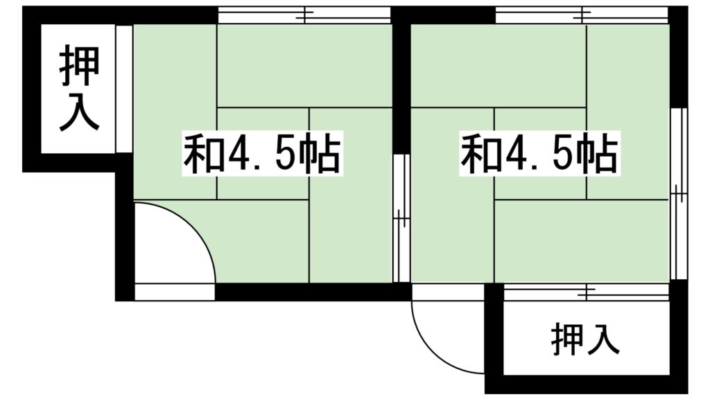 清雲荘 間取りは要確認