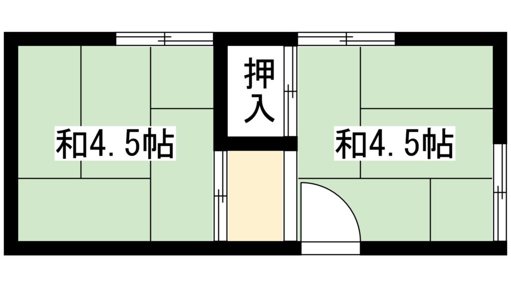 清雲荘 間取り