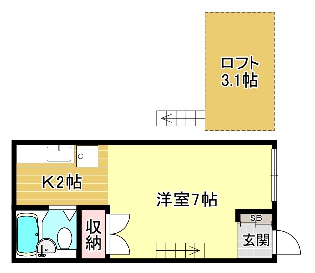 マンションつかさ 間取り