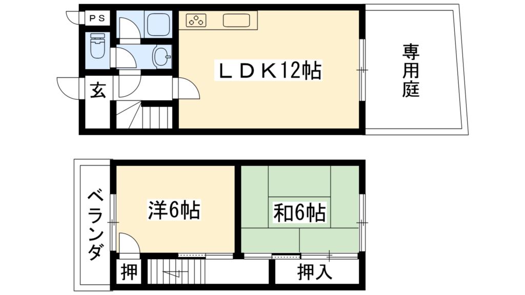 HATA TERRACE 間取り