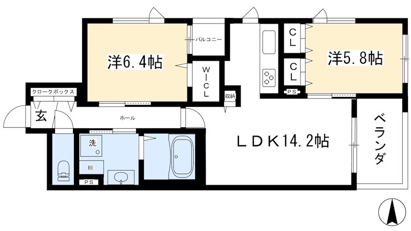 Ｄｏ　Ｄｒｅａｍ杉屋町 間取り