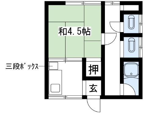 藤田アパート 間取り