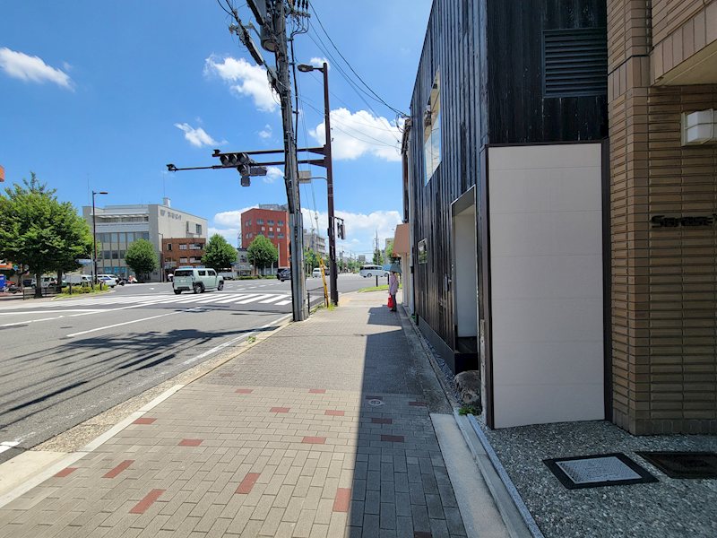 Sarasa下鴨本通り 前面道路
