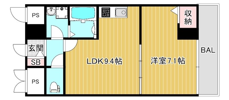 ル・ボーシエル 間取り