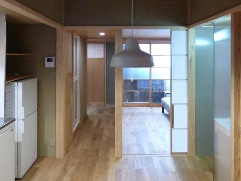 木の温もりを感じられる家。【右京区・太秦・2DK】