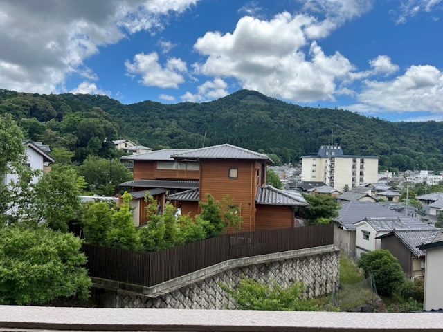眺望◎大文字が真正面に見えます！【左京区・北白川・3LDK】